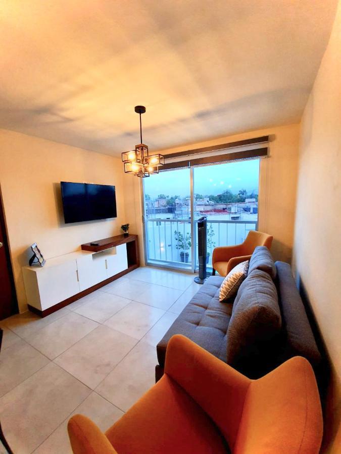 Apartmán Departamento Nuevo Y Centrico Con Ambiente Familiar En Guadalajara Exteriér fotografie
