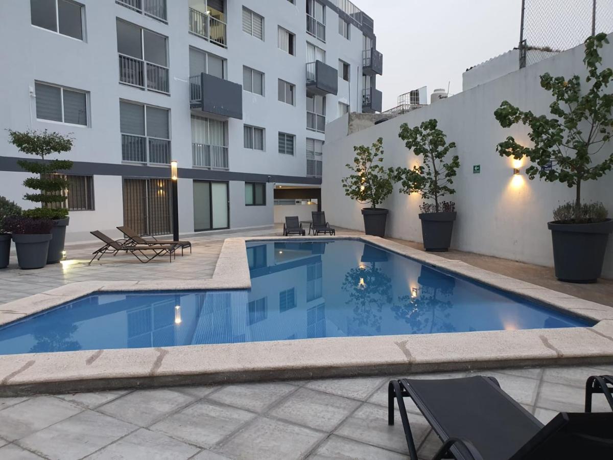 Apartmán Departamento Nuevo Y Centrico Con Ambiente Familiar En Guadalajara Exteriér fotografie